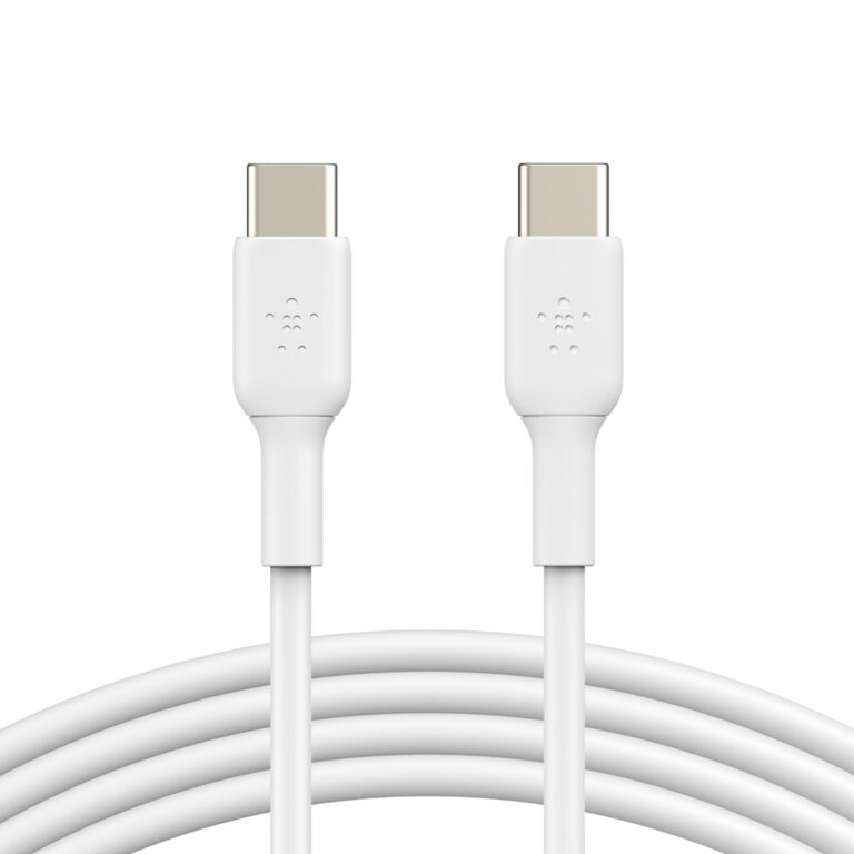 2 Cable USB C vers USB C - 1m - BLANC