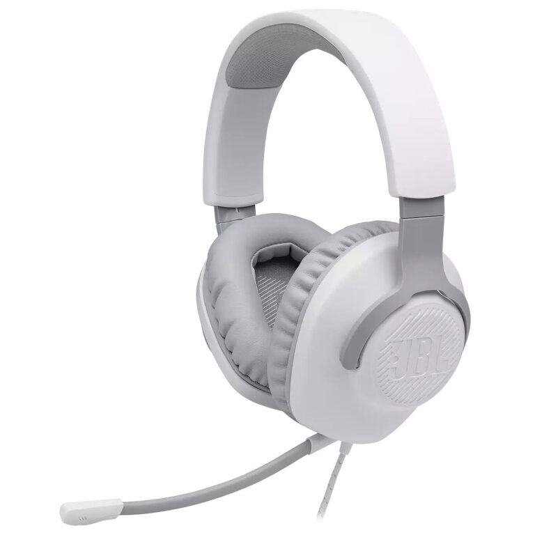 Casque Quantum 100 - Blanc - Filaire