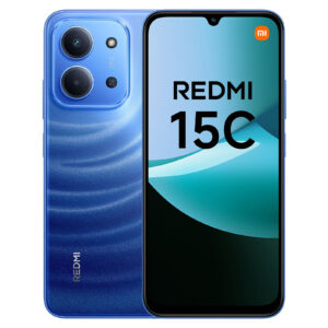 Redmi 15C - Bleu - 256 Go - 4G - écran 6,9" - RAM 4 Go - Double SIM - 50 + 50 Mpx - 8 Mpx - Android 15 - garantie 2 ans