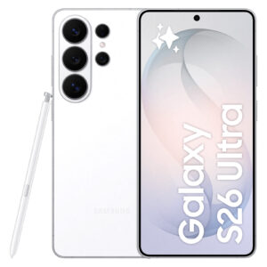 Galaxy S26 Ultra 5G - Blanc - 512 Go - 5G - écran 6,9" - RAM 12 Go - Double SIM - 200+50+50+10 Mpx - 12 Mpx - Android 16