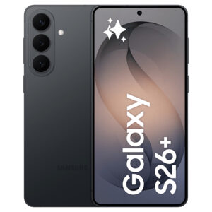 Galaxy S26 +  5G - Noir - 512 Go - 5G - écran 6,7" - RAM 12 Go - Double SIM - 50+10+12 Mpx - 12 Mpx - Android 16 - garan
