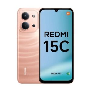 Redmi 15C - Orange - 256 Go - 4G - écran 6,9" - RAM 4 Go - Double SIM - 50 + 50 Mpx - 8 Mpx - Android 15 - garantie 2 an