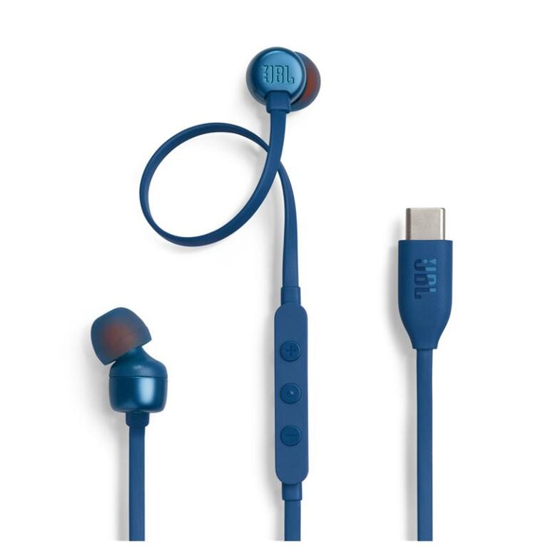 Ecouteurs T310 USB C - Bleu - Filaire