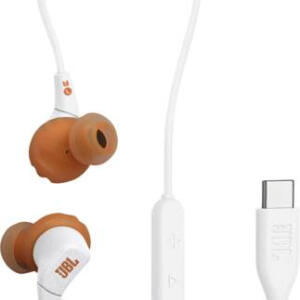 Ecouteurs ENDURANCE RUN3C - IP65 - Blanc - Filaire USB C