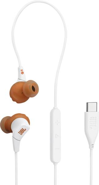 Ecouteurs ENDURANCE RUN3C - IP65 - Blanc - Filaire USB C