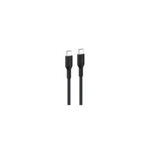 Cable USB c vers USB C 240W - 1m tressé - NOIR