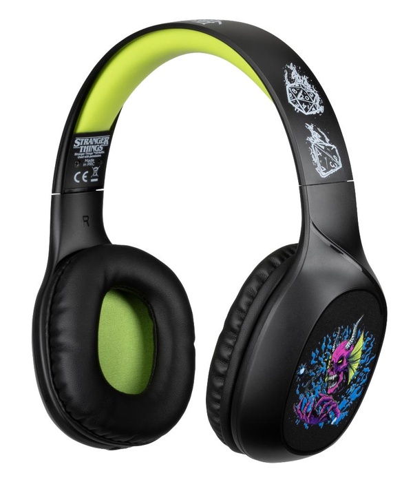 Casque Stranger Things - Noir - Bluetooth