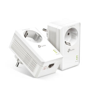 Adaptateur de réseau powerLine - 1 x Réseau (RJ-45) - 1000 Mbit/s PowerLine - 300 m Distance tolérée - Réseau sans-fil -