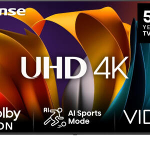 Téléviseur 65A6N - TV 65" (164 cm) - norme 4K Ultra HD - résolution 3840 x 2160 p. - fréquence 60 Hz - TV connectée - Sy