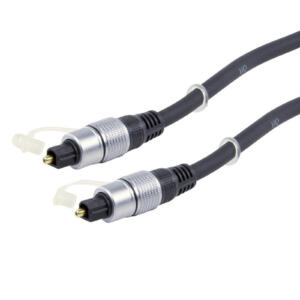 CORDON TOSLINK M/M - NOIR 1M