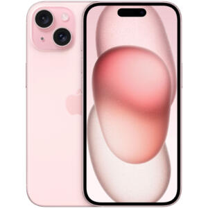 iPhone 15 - 128 Go - Rose - écran 6,1" - DAS tête (W/kg) 0,98 - Ind. réparabil. 7,5