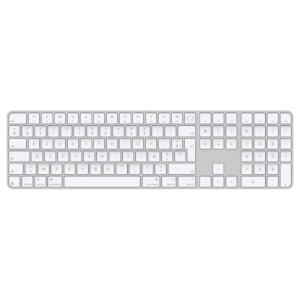 Clavier Magic Keyboard - avec touch ID & pavé numérique - White Keys - (USB-C)