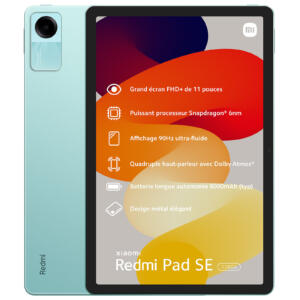 Redmi Pad 2 - écran 11" - 256 Go - Graphite - RAM 4 Go - WiFi - 8 Mpx - 5 Mpx - Android - garantie 2 ans