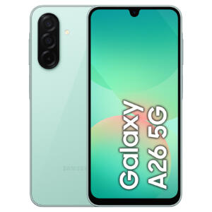 Galaxy A26 - Vert - 128 Go - 5G - écran 6,5" - RAM 6 Go - Double SIM - 50+8+2 Mpx - 13 Mpx - Android 14 - garantie 2 ans