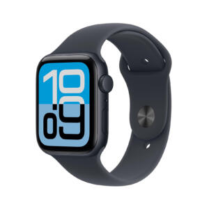 Apple Watch SE 3 - 44 mm - Aluminium minuit - Bracelet Sport - Minuit M/L