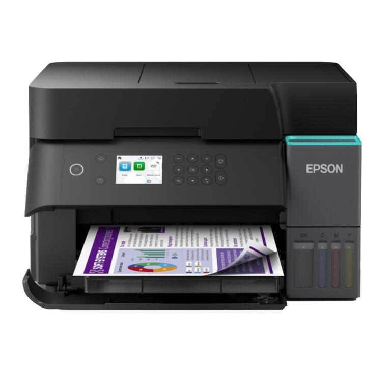 EcoTank ET-3950 Multifonction - Format A4 - Chargeur ADF - USB/Ethernet/Wi-Fi/Wi-Fi Direct - Impr. N. 35 p/min - Impr. C