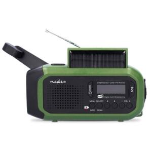 Radio d'urgence solaire - Noir - Filaire