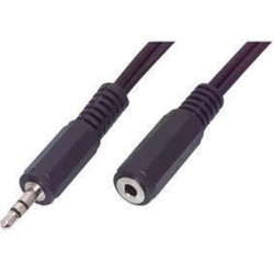 RALLONGE JACK 3,5MM - M/F NYL 5M