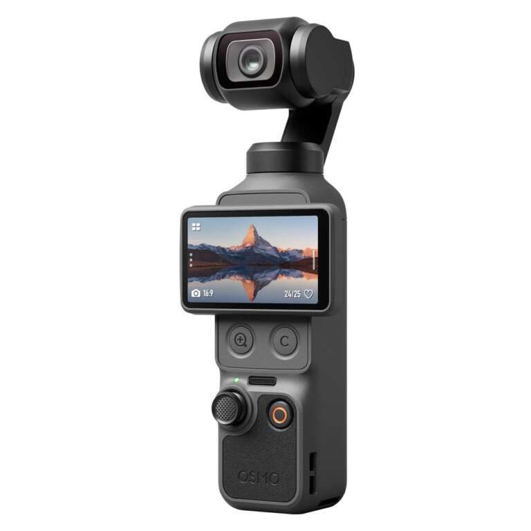 Osmo pocket 4 Pack Standard - noir - 107 go intégré - écran Ecran Tactile Oled 2 pouces - Ouverture : f/2,0 - 4k - 3 mic